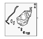 15076401 - Body: Reservoir Assembly for Saab: 9-7x Image