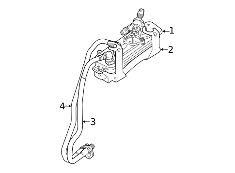 Trans Oil Cooler for 2019 BMW i8 #0
