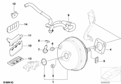 Power Brake for 2001 BMW M3 #0
