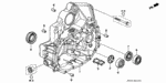 21103PL3A00 - Transmission - Manual: PLATE C, OIL GUIDE for Honda Image