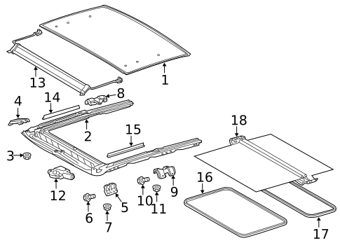Sunroof for 2013 Scion tC #0