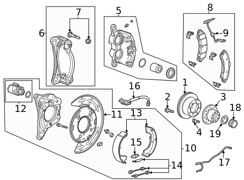 Disc Pads & Brake Shoes for 2022 Chevrolet Silverado 3500 HD #0