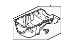 JDE41147 - : Oil Pan for Jaguar Image
