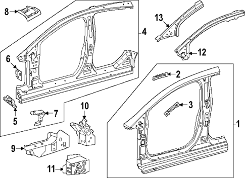 Aperture Panel for 2024 Mercedes-Benz EQE AMG&reg; #0
