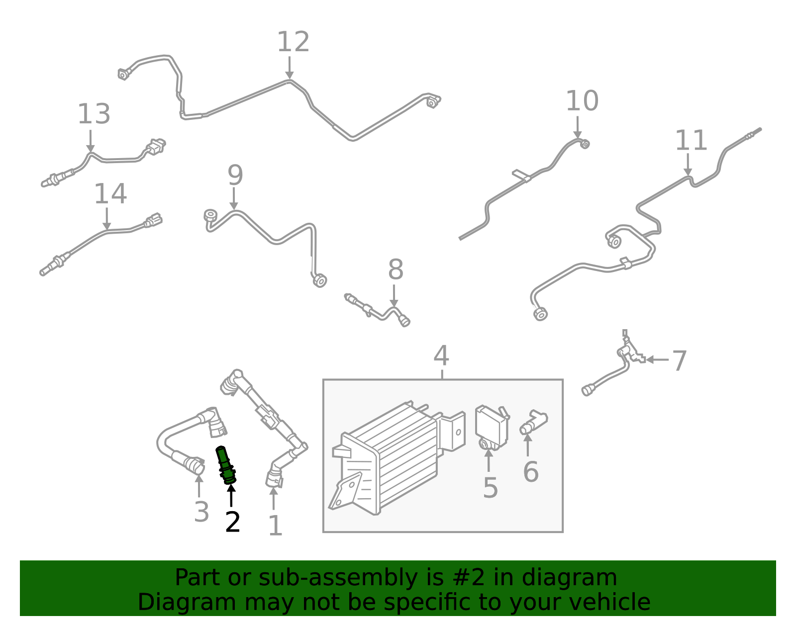 KR3Z-6A666-A - PCV Valve 2010-2025 Ford | Ford Parts Direct