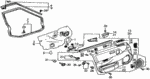 90662693003 - Interior/Bumper: GROMMET, SCREW (4MM) for Honda Image