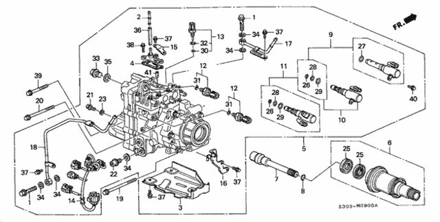 Atts Unit for 1998 Honda Prelude #0