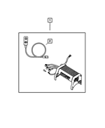 82206404 - Mopar Accessories - Component Parts: Power Winch Kit for Dodge: Dakota, Durango, Ram 2500, Ram 3500 | Jeep: Cherokee, Wrangler Image