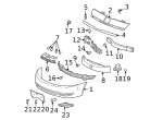 11570498 - Body: Lower Grille Bolt for GM Image