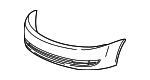 22707538 - Body: Bumper Cover for Saturn: Ion Image image