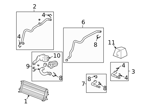 Intercooler for 2010 Chevrolet Corvette #0