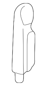 2C6Z8426800AA - Body: Hinge for Lincoln: Blackwood Image