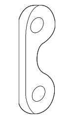 33217571991 - Suspension: Axle Assembly Reinforcement for BMW: 760i, 760Li, Alpina B7, Z8 Image