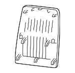 7B0883969DE5 - Body: Seat Back Panel for Volkswagen: Routan Image