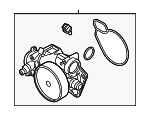 11537843738 - Belts &amp; Cooling: Engine Water Pump for BMW Image