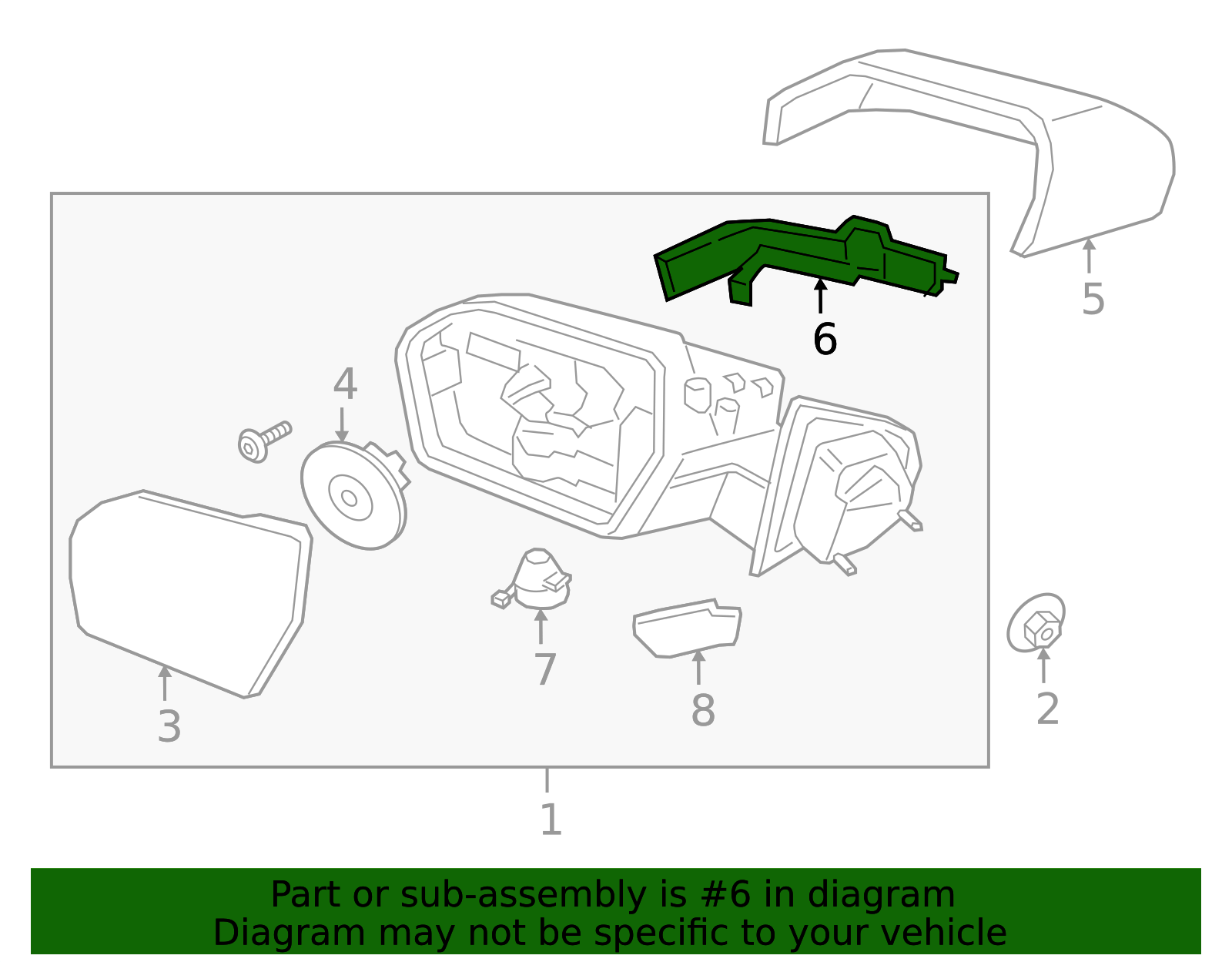 2022-2024 Ford Expedition Turn Signal Light Assembly NL1Z-13B375-B ...