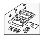 22966689 - Body: Overhead Console for GM Image