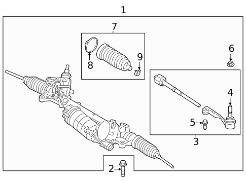 Steering Gear & Linkage for 2023 BMW M440i #0
