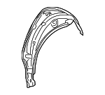 8P0809153A - Body: Outer Wheelhouse for Audi: A3, A3 Quattro Image