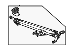 76530T90A01 - Body: Linkage Assembly for Honda Image