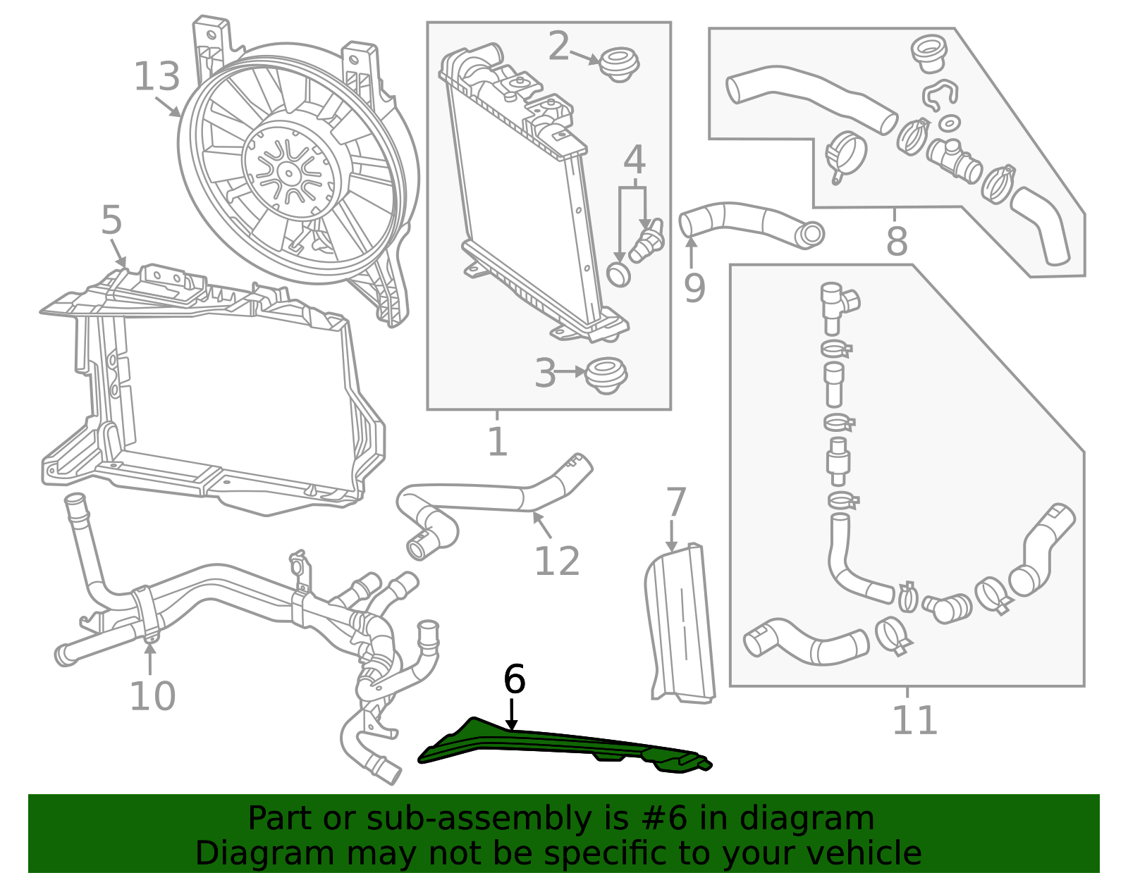 2023-2026 Chevrolet Corvette Lower Duct 84502068 | OEM Parts Online