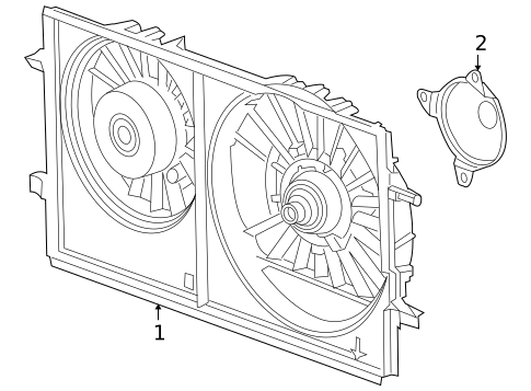 Cooling Fan for 2006 Pontiac G6 #0