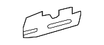 6132253030 - Body: Quarter Panel Reinforcement for Lexus: IS250, IS350 Image