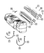 68462374AA - : Re-Circulation Line for Ram: 2500, 3500 Image