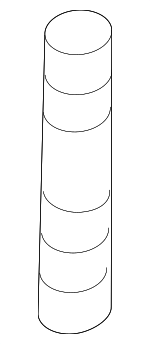 9008012001 - Cooling System: 2000-2010 Toyota By-Pass Pipe Stud for Toyota Image