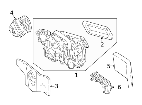 HVAC Case for 2023 Audi SQ5 Sportback #0