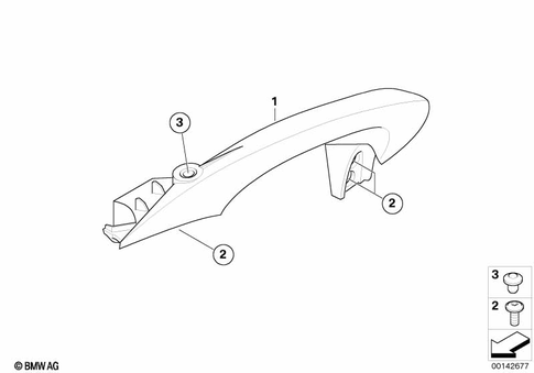 Grab Handles for 2003 BMW-Motorrad K 1200 S #0