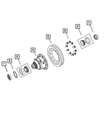 68033395AB - 6 SPEED MANUAL GETRAG DMT6: Axle Drive Shaft Seal for Dodge: Caliber Image