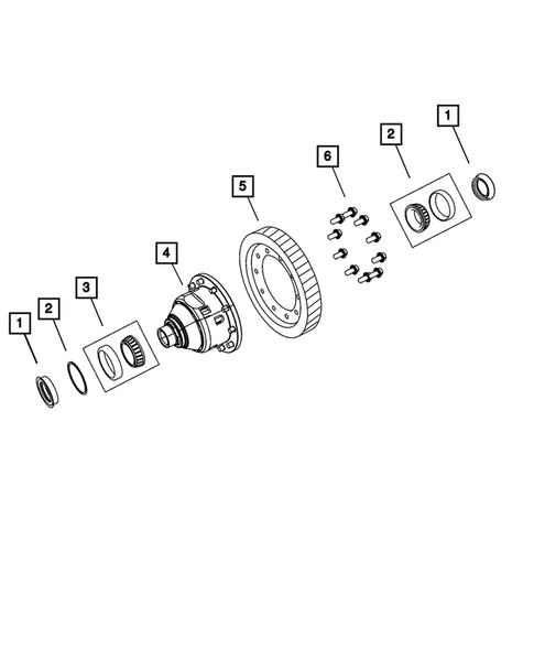 Differential for 2008 Dodge Caliber #0