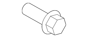 81B08251A - : Belt Tensioner Pulley Bolt for Infiniti Image