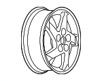 9595952 - Suspension: Wheel, Alloy for Pontiac: Grand Prix Image