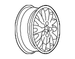9594250 - Suspension: Wheel, Alloy for Pontiac: Grand Prix Image
