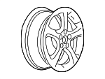 9597500 - : Wheel, Alloy for Pontiac: Grand Prix Image