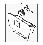 3L7Z7806024AAB - : Glove Box Assembly for Lincoln: Navigator Image