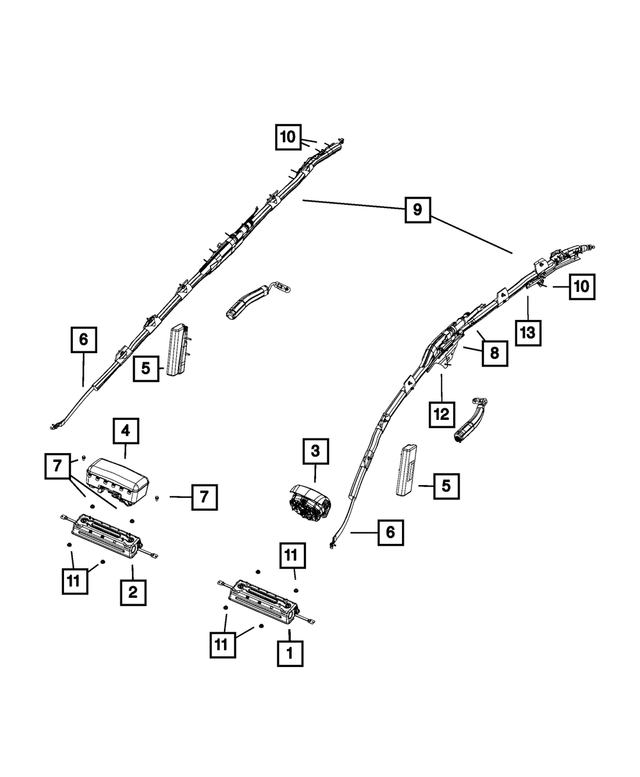 5LH34DX9AH - Restraints: Driver Air Bag for Mopar Image image