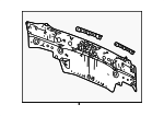 66100TGVA50ZZ - Body: Rear Body Panel for Acura Image
