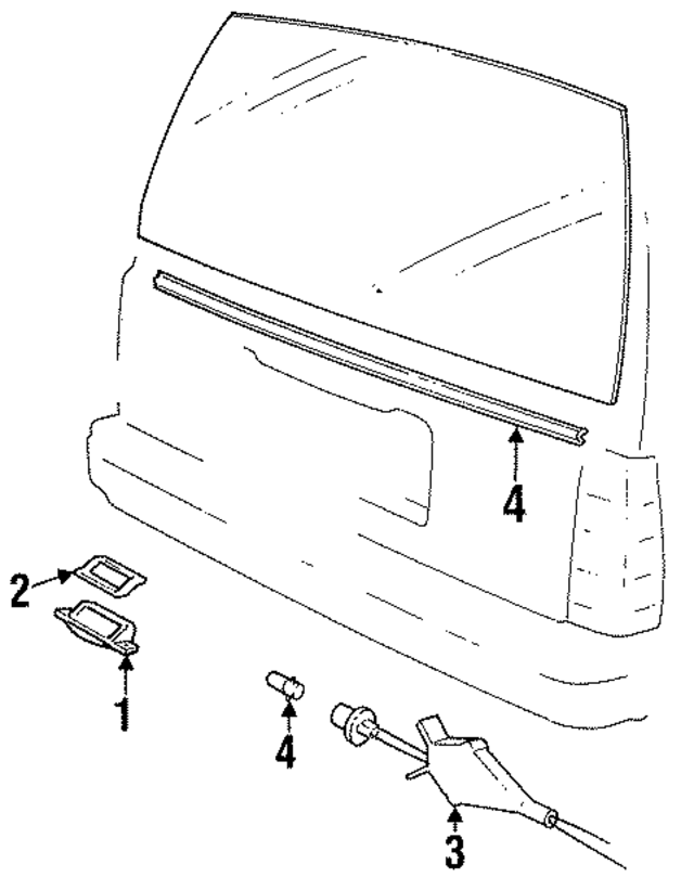 989767 - : Backup Lamp Bulb for Volvo Image