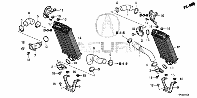 Intercooler for 2019 Acura NSX #0