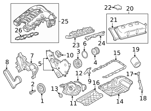 Intake for 2009 Dodge Challenger #0