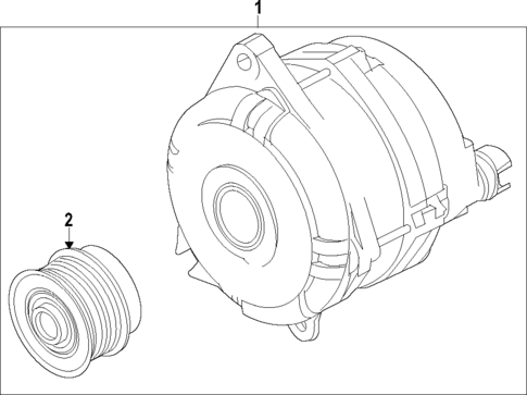 Alternator for 2024 Ford Explorer #0