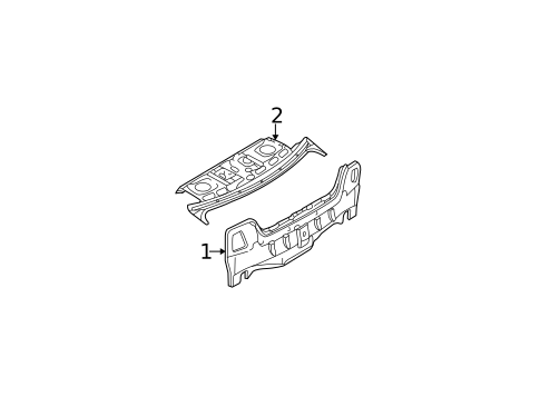 Rear Body for 2003 Nissan Altima #0