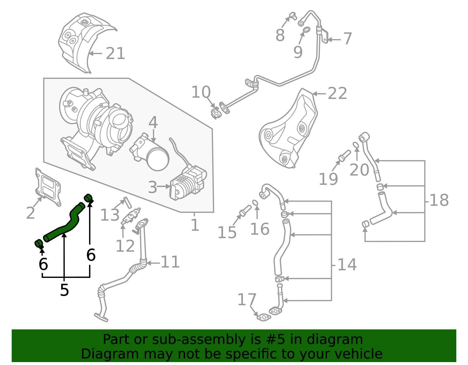 2021-2023 Kia Sorento Breather Tube 26710-2S301 | TascaParts.com