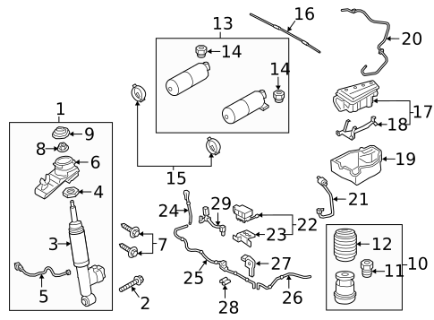 Shocks & Components for 2019 Volvo XC90 #3