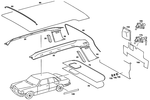 987737064 - : Rubber Profile for Mercedes-Benz Image
