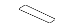 87324T1000 - Body: Applique Pad for Hyundai Image