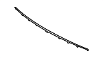 87373T1000 - Body: Upper Molding for Hyundai Image